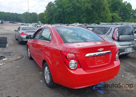 2012 Chevrolet Sonic 2Lt from USA, damaged, VIN 1G1JC5SH5C4169805